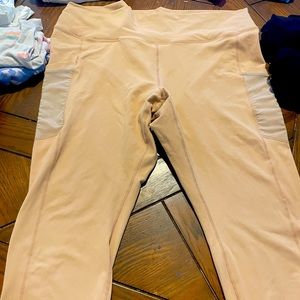 Fabletics nude compression pants